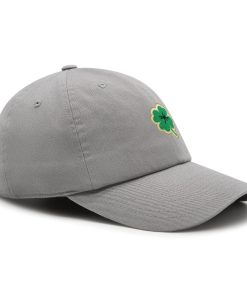 kleeblatt premium vaterhut gestickte baseballkappe glückliche pflanze 3660