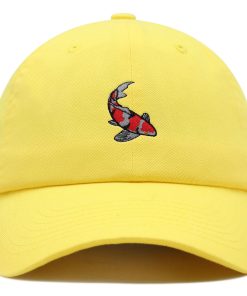Koi Fisch Premium Vaterhut Gestickte Baseballkappe Japan koi fisch premium vaterhut gestickte baseballkappe japan 5504