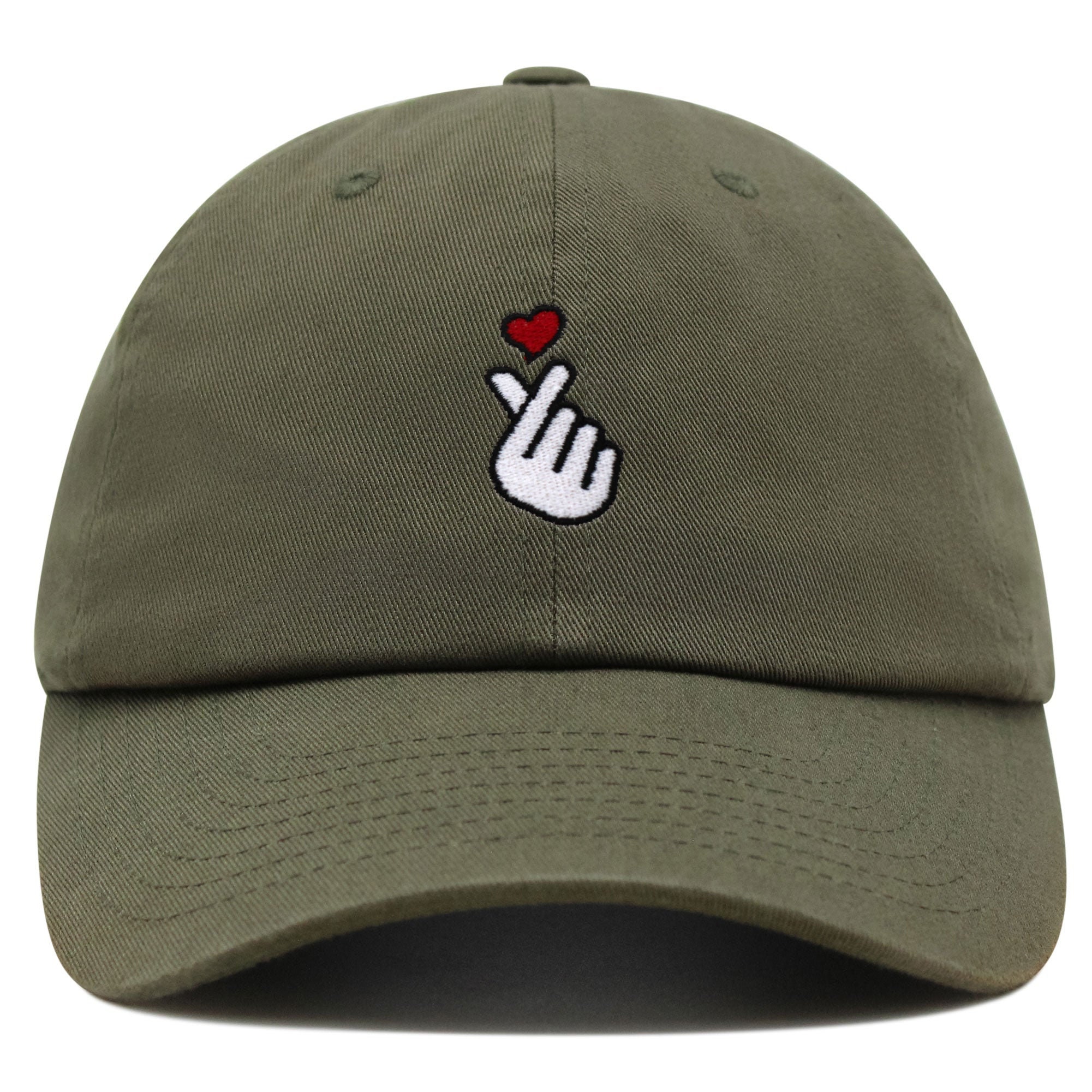 Koreanisches Herzzeichen Premium Vaterhut Gestickte Baseballkappe Korea Zeichen koreanisches herzzeichen premium vaterhut gestickte baseballkappe korea zeichen 1760