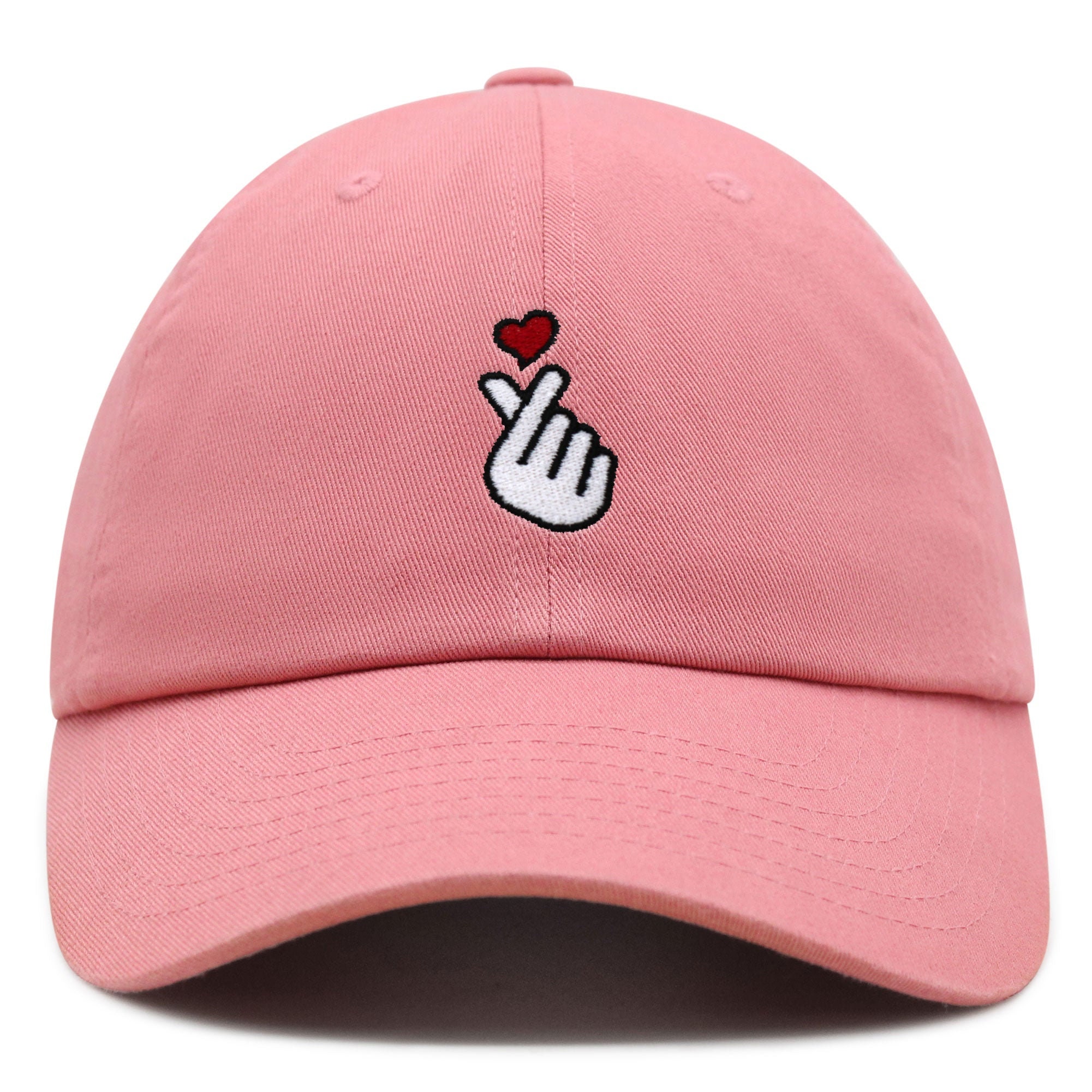 Koreanisches Herzzeichen Premium Vaterhut Gestickte Baseballkappe Korea Zeichen koreanisches herzzeichen premium vaterhut gestickte baseballkappe korea zeichen 8300