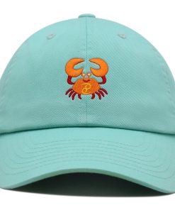 Krebs Premium Vaterhut Gestickte Baseballkappe Sternzeichen krebs premium vaterhut gestickte baseballkappe sternzeichen 7771