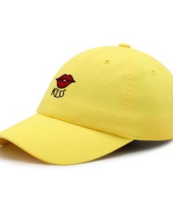 Kuss Lippen Premium Vaterhut Gestickte Baseballkappe Liebe Rot kuss lippen premium vaterhut gestickte baseballkappe liebe rot 1571