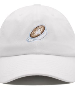 latte premium vaterhut gestickte baseballkappe kaffee café 8230