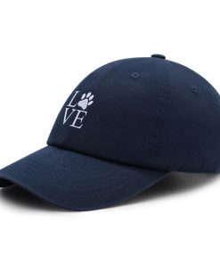 Liebes Pfote Premium Vaterhut Gestickte Baumwoll Baseballkappe Liebeszeichen liebes pfote premium vaterhut gestickte baumwoll baseballkappe liebeszeichen 1336