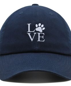 Liebes Pfote Premium Vaterhut Gestickte Baumwoll Baseballkappe Liebeszeichen liebes pfote premium vaterhut gestickte baumwoll baseballkappe liebeszeichen 6996