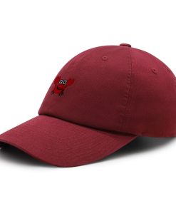 lustige krabbe premium vaterhut gestickte baseballkappe ozean meer angeln 2071