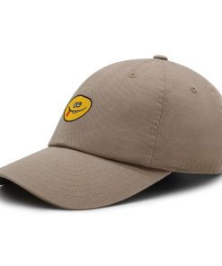Lustiges Gesicht Premium Vaterhut Gestickte Baseballkappe Emoji lustiges gesicht premium vaterhut gestickte baseballkappe emoji 5457