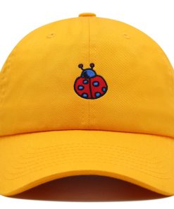 Marienkäfer Premium Vaterhut Gestickte Baseballkappe Niedlich marienkäfer premium vaterhut gestickte baseballkappe niedlich 5739