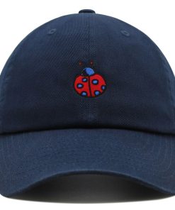Marienkäfer Premium Vaterhut Gestickte Baseballkappe Niedlich marienkäfer premium vaterhut gestickte baseballkappe niedlich 6245