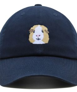 Meerschweinchen Premium Vaterhut Gestickte Baseballkappe Niedliches Haustier meerschweinchen premium vaterhut gestickte baseballkappe niedliches haustier 3793
