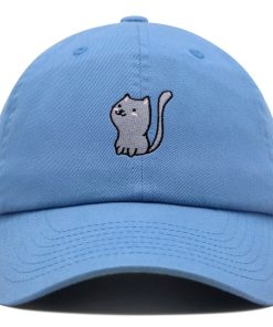 miau premium vaterhut gestickte baseballkappe katze kätzchen 5399