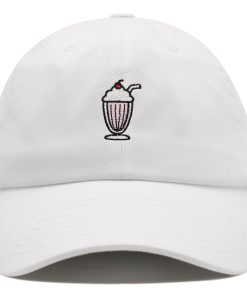 milchshake premium vaterhut gestickte baseballkappe feinschmecker 7642