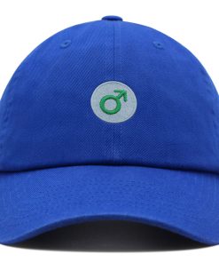 männliches geschlechtszeichen premium vaterhut gestickte baseballkappe symbol 1835