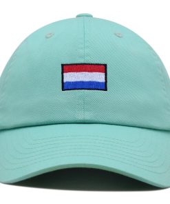 niederlande flagge premium vaterhut gestickte baumwoll baseballkappe fußball 3799