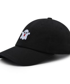 Niedlicher fliegender Geist Premium Vaterhut Gestickte Baumwoll Baseballkappe Gruselig Horror niedlicher fliegender geist premium vaterhut gestickte baumwoll baseballkappe gruselig horror 6380