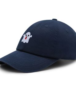 Niedlicher fliegender Geist Premium Vaterhut Gestickte Baumwoll Baseballkappe Gruselig Horror niedlicher fliegender geist premium vaterhut gestickte baumwoll baseballkappe gruselig horror 7532