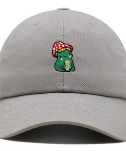 niedlicher frosch pilz premium vaterhut gestickte baumwoll baseballkappe niedlicher frosch 8862
