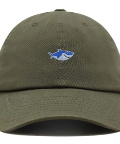 Niedlicher Hai Premium Vaterhut Gestickte Baseballkappe Ozean Vater niedlicher hai premium vaterhut gestickte baseballkappe ozean vater 5337