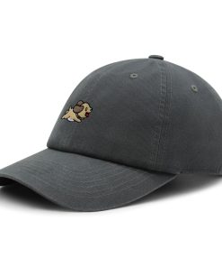 Niedlicher Hund beim Rennen Premium Vaterhut Gestickte Baumwoll Baseballkappe Welpe Rennend niedlicher hund beim rennen premium vaterhut gestickte baumwoll baseballkappe welpe rennend 2966