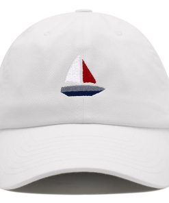 Niedliches Boot Premium Vaterhut Gestickte Baseballkappe Segler Ozean niedliches boot premium vaterhut gestickte baseballkappe segler ozean 4664