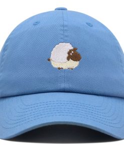 niedliches schaf premium vaterhut gestickte baseballkappe tier zoo 3758