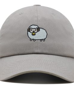 Niedliches Schaf Premium Vaterhut Gestickte Baumwoll Baseballkappe niedliches schaf premium vaterhut gestickte baumwoll baseballkappe 4985