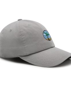 oase palme premium vaterhut gestickte baumwoll baseballkappe 6288