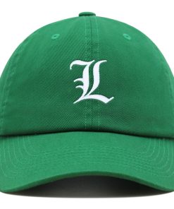 Old English Buchstabe L Premium Vaterhut Gestickte Baumwoll Baseballkappe Englisches Alphabet old english buchstabe l premium vaterhut gestickte baumwoll baseballkappe englisches alphabet 1382