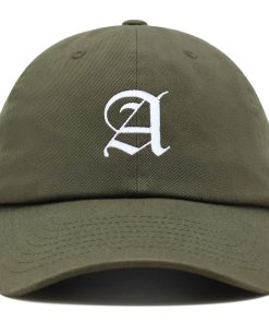 Old English Letter A Premium Vaterhut Gestickte Baumwoll Baseballkappe Englisch Alphabet old english letter a premium vaterhut gestickte baumwoll baseballkappe englisch alphabet 6346