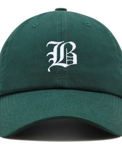 Old English Letter B Premium Vaterhut Gestickte Baumwoll Baseballkappe Englisch Alphabet old english letter b premium vaterhut gestickte baumwoll baseballkappe englisch alphabet 7156