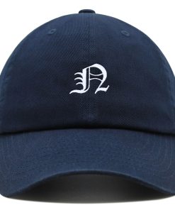 Old English Letter N Premium Vaterhut Gestickte Baumwoll Baseballkappe Englisch Alphabet old english letter n premium vaterhut gestickte baumwoll baseballkappe englisch alphabet 1762