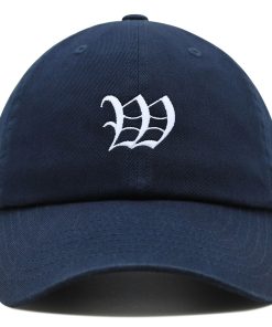 Old English Letter W Premium Vaterhut Gestickte Baumwoll Baseballkappe Englisch Alphabet old english letter w premium vaterhut gestickte baumwoll baseballkappe englisch alphabet 4465