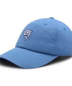 orca wal premium vaterhut gestickte baumwoll baseballkappe ozeanreise 8456