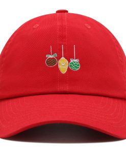 ornamente premium vaterhut gestickte baseballkappe weihnachtsbaum 4131