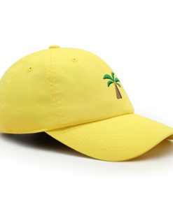 palme premium vaterhut gestickte baseballkappe kokosnuss 4211