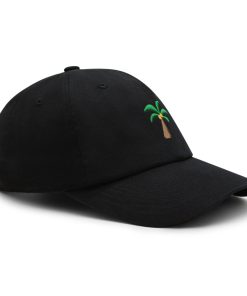 palme premium vaterhut gestickte baseballkappe kokosnuss 6080