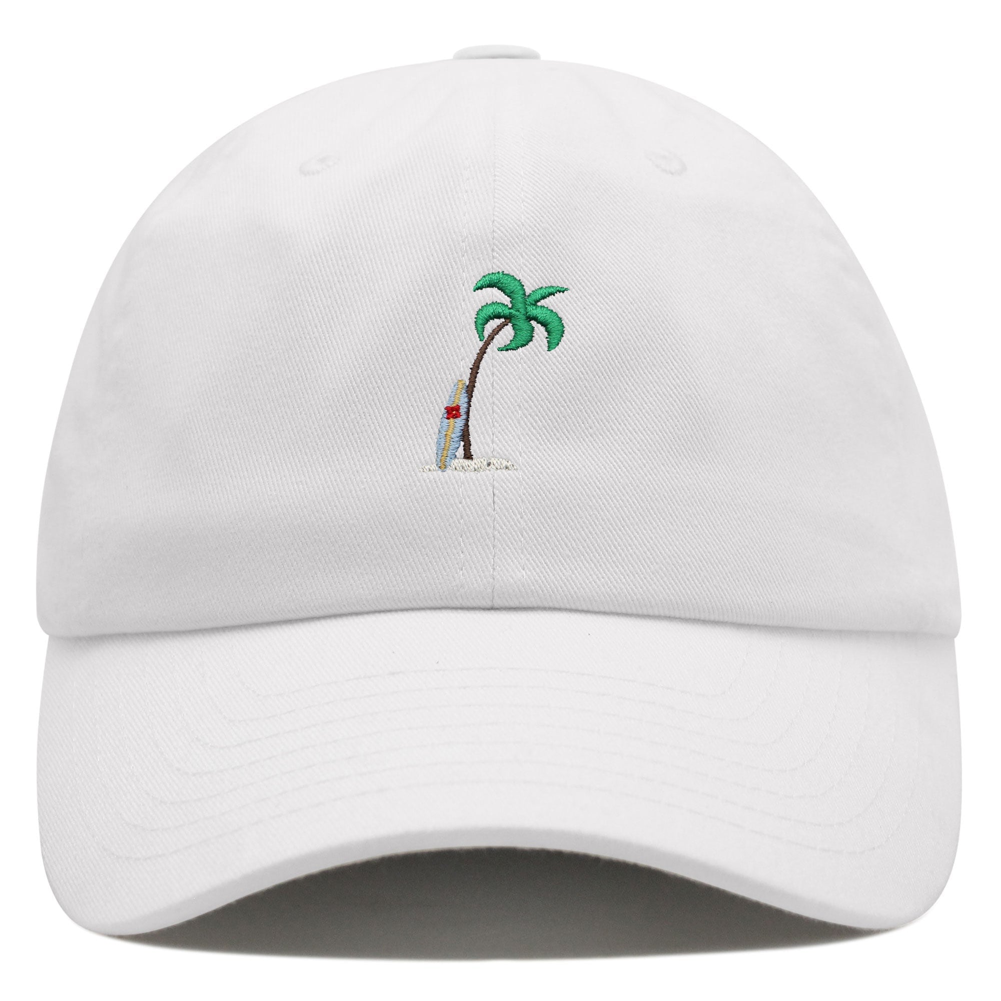 palme surfen premium vaterhut gestickte baumwoll baseballkappe surfbrett ozean 8542