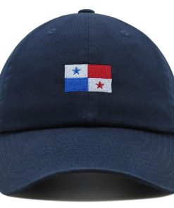 panama flagge premium vaterhut gestickte baumwoll baseballkappe länderflaggen serie 7586