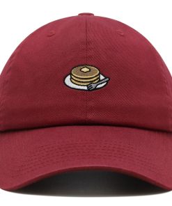 Pfannkuchen Premium Vaterhut Gestickte Baseballkappe Feinschmecker Frühstück pfannkuchen premium vaterhut gestickte baseballkappe feinschmecker frühstück 7334