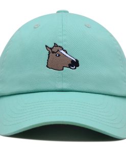 Pferdemaske Premium Vaterhut Gestickte Baseballkappe Kostüm pferdemaske premium vaterhut gestickte baseballkappe kostüm 8614