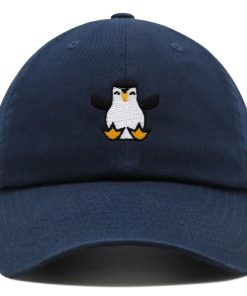 pinguin premium vaterhut gestickte baseballkappe schnee tier 3157