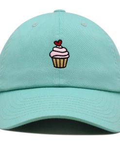 pink muffin premium vaterhut gestickte baseballkappe cupcakes snack 5006