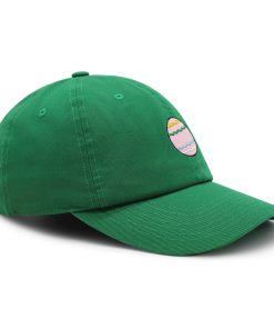 Pinkes Osterei Premium Vaterhut Gestickte Baumwoll Baseballkappe Feiertag pinkes osterei premium vaterhut gestickte baumwoll baseballkappe feiertag 8151