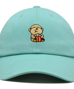 Popcorn Hund Premium Vaterhut Gestickte Baseballkappe Welpe Pudel popcorn hund premium vaterhut gestickte baseballkappe welpe pudel 6529