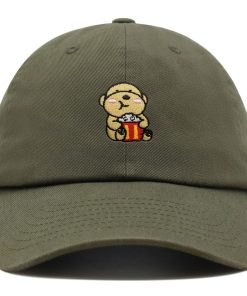 Popcorn Hund Premium Vaterhut Gestickte Baseballkappe Welpe Pudel popcorn hund premium vaterhut gestickte baseballkappe welpe pudel 6753