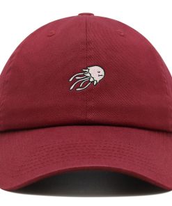 Qualle Premium Vaterhut Gestickte Baseballkappe Fisch Natur qualle premium vaterhut gestickte baseballkappe fisch natur 6033