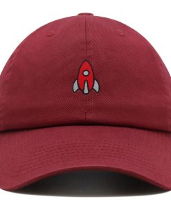 Rakete Premium Vaterhut Gestickte Baseballkappe Kraft Launcher rakete premium vaterhut gestickte baseballkappe kraft launcher 8514