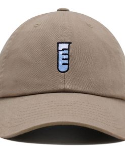 reagenzglas premium vaterhut gestickte baseballkappe wissenschaft 4805