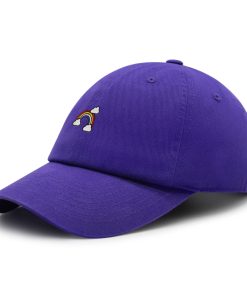 regenbogen premium vaterhut gestickte baseballkappe niedlich 3969