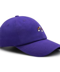 regenbogen premium vaterhut gestickte baseballkappe niedlich 6567